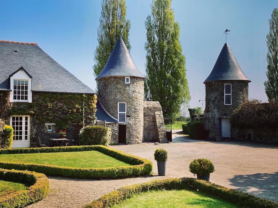 Manoir De La Begaudiere Mont-Dol Bagian luar foto